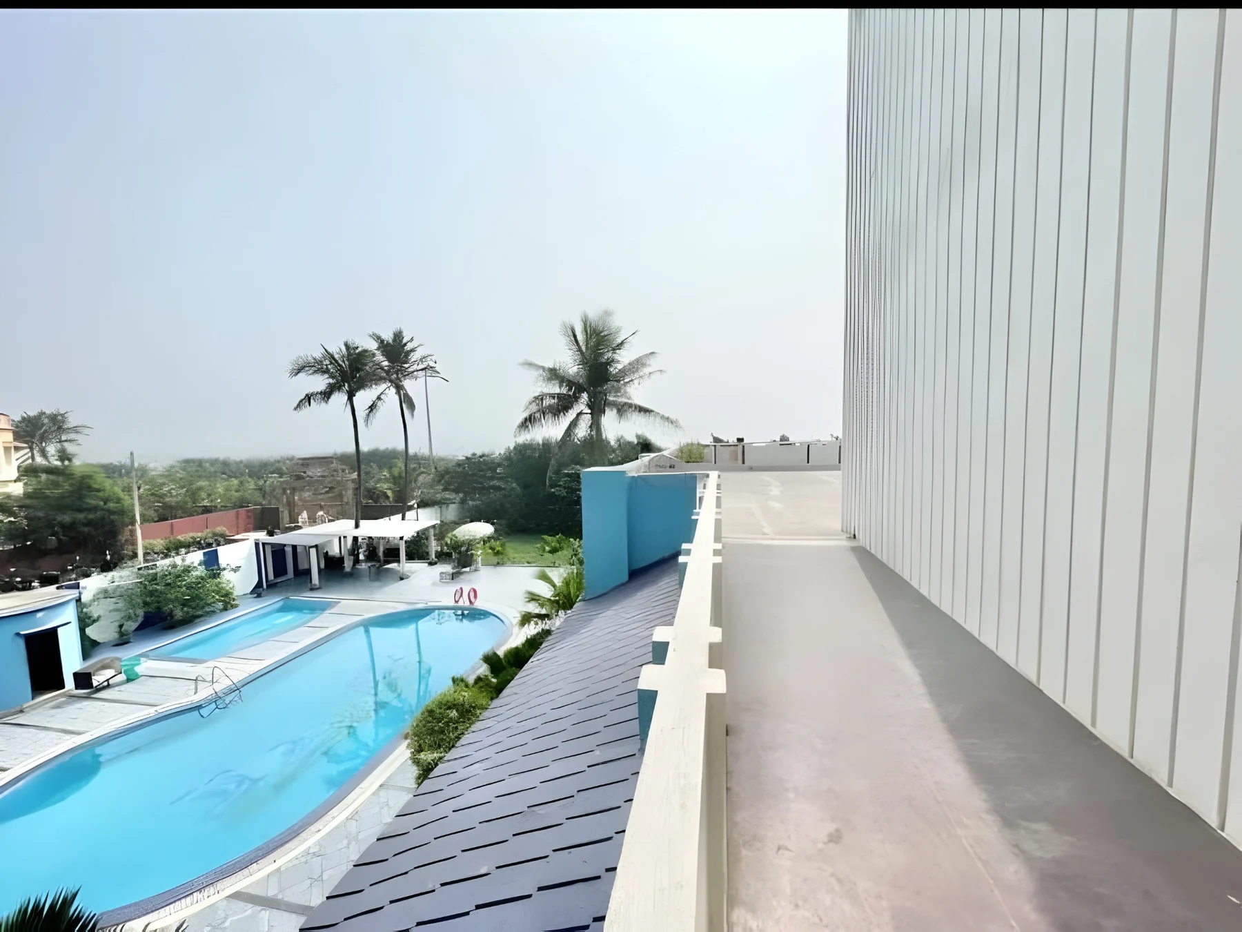 Additional pool and exterior view supplied for Sea View Hotel